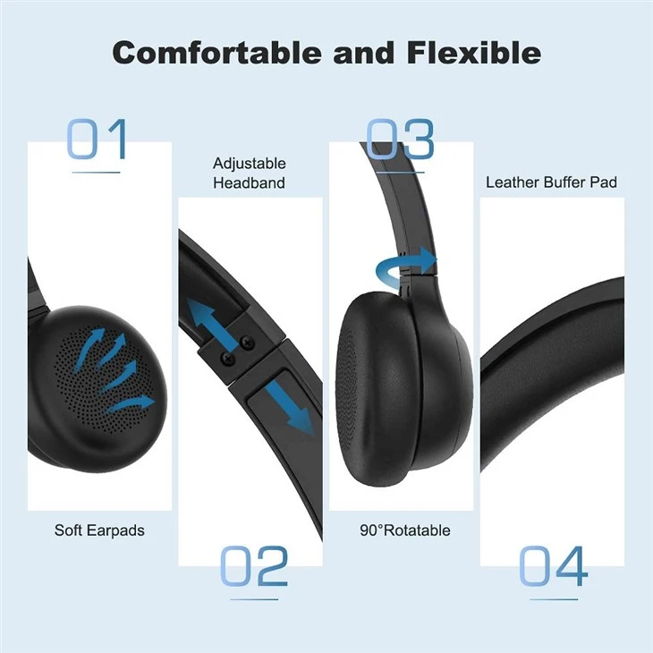 ENC Dual Ear Office Headset Wired price